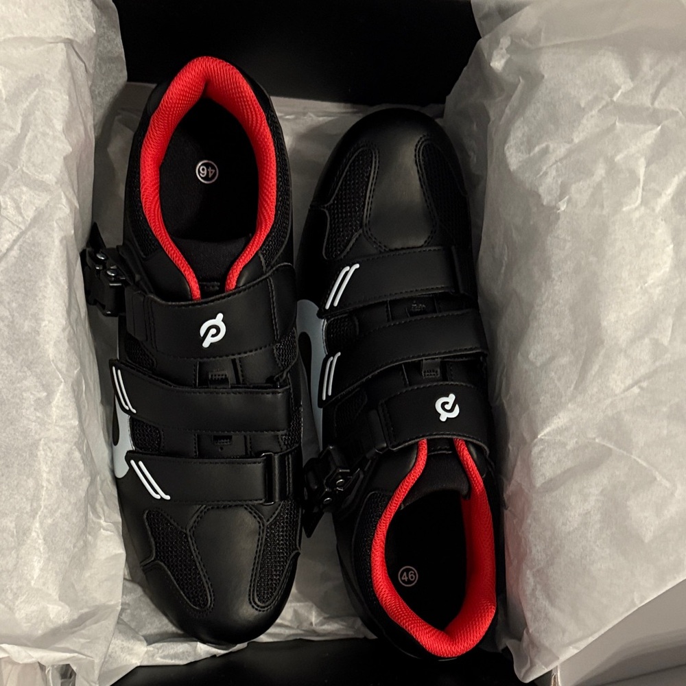 Peloton Cycling Shoes for Peloton with Delta-Compatible Bike Cleats M12/46 - Picture 3 of 11